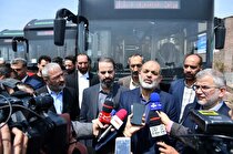 آغاز رسمی بهره‌برداری از ۴۰ دستگاه اتوبوس برقی ایران خودرو دیزل در شهر کرج