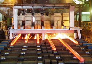 تولید بیش از ۳۳۰ هزارتن شمش فولادی در کارخانه فولاد چادرملو