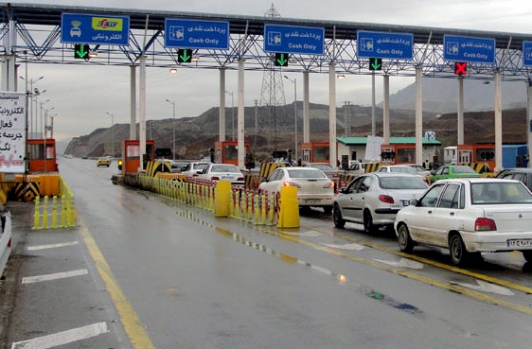 اخذ الکترونیکی عوارض در چهار بزرگراه منتهی به تهران