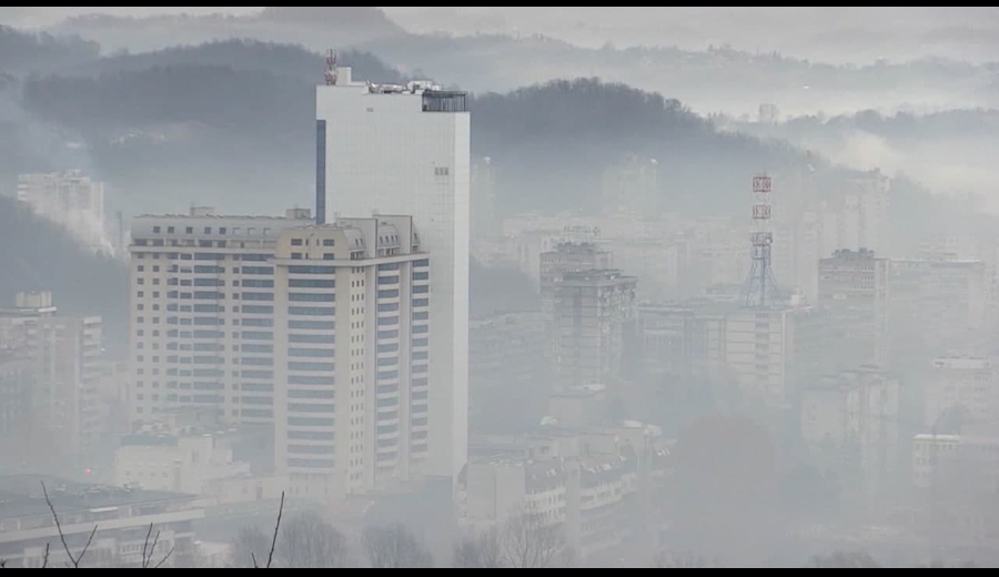 سارایوو در میان پنج شهر با آلودگی هوای بالا