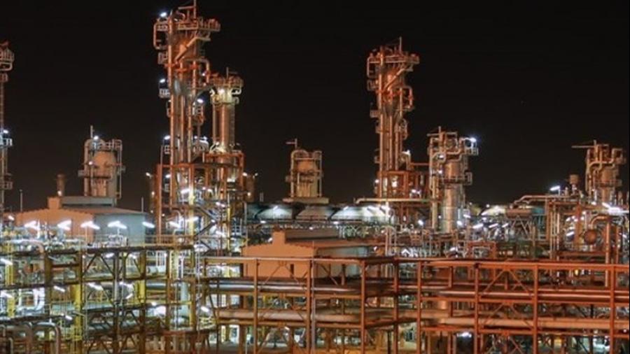راه اندازی مخازن گاز پالایشگاه فازهای ۲۲ و ۲۴ پارس جنوبی با ورق های فولاد اکسین خوزستان